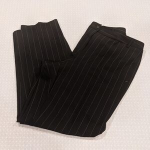 Pinstripe suit pants